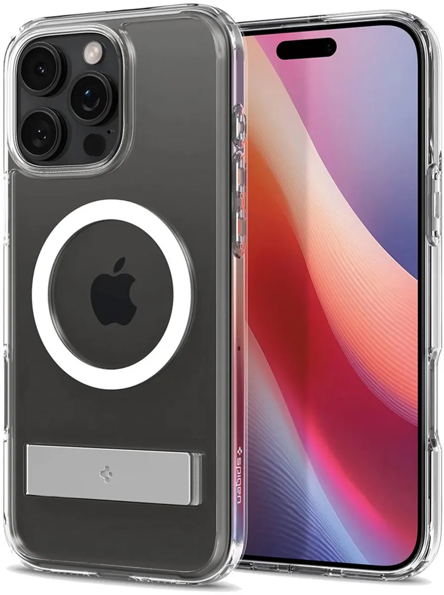 Spigen Ultra Hybrid S MagFit ACS08009 Hoesje - iPhone 16 Pro Max - Transparant