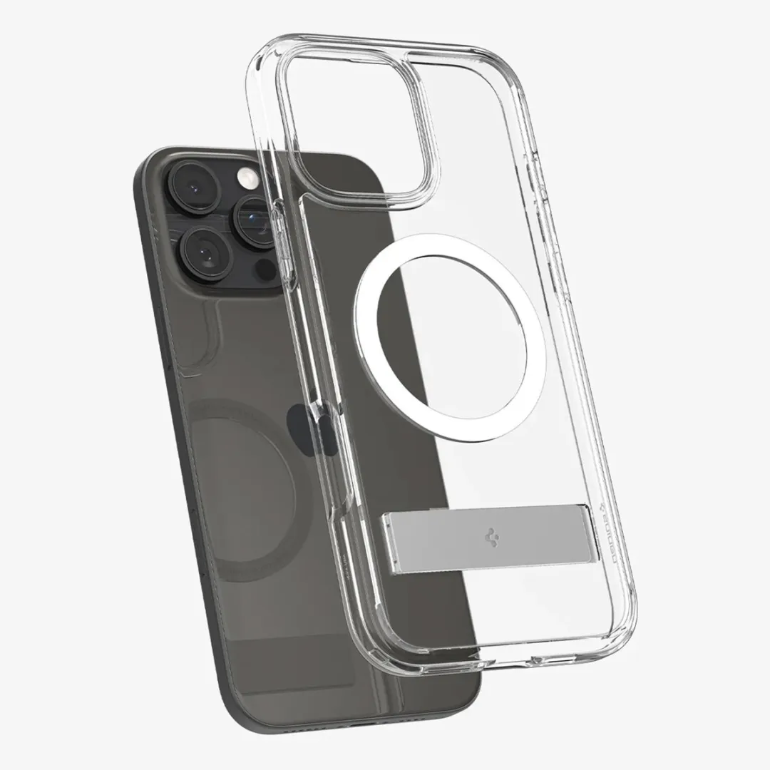 Spigen Ultra Hybrid S MagFit ACS08009 Hoesje - iPhone 16 Pro Max - Transparant