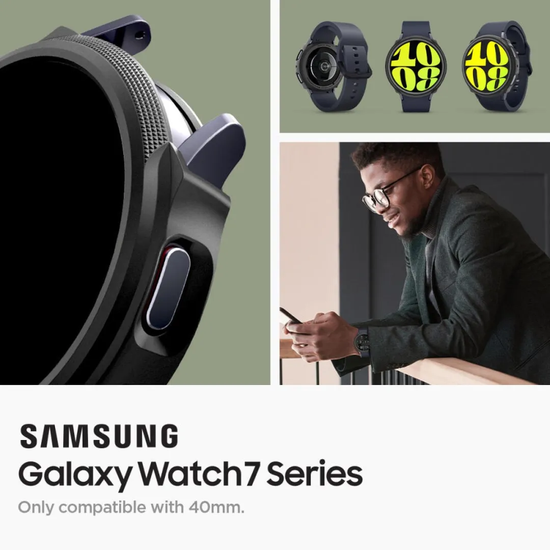 Spigen Hoesje Samsung Galaxy Watch 4 40mm - Liquid Air - Zwart