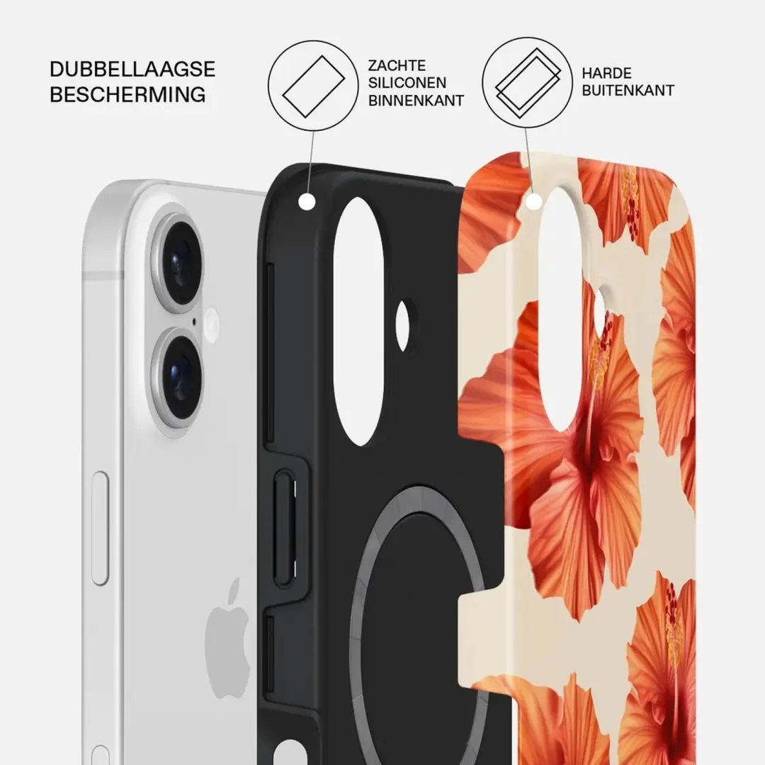 Burga Tough Backcover MagSafe iPhone 16 - Bonita - afbeelding 2 van 4