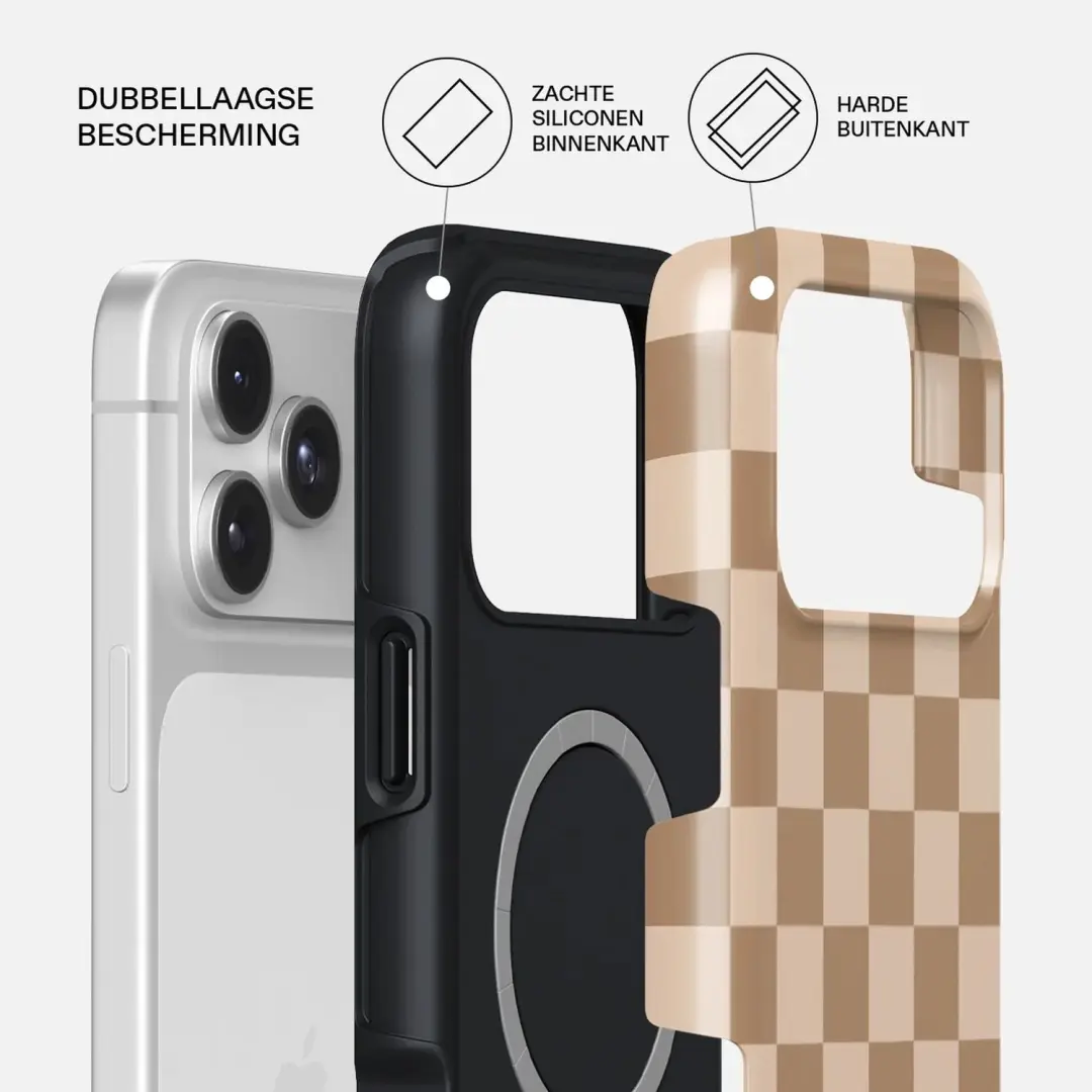 Burga Tough Backcover MagSafe iPhone 17 Pro - Math Exam - afbeelding 2 van 4