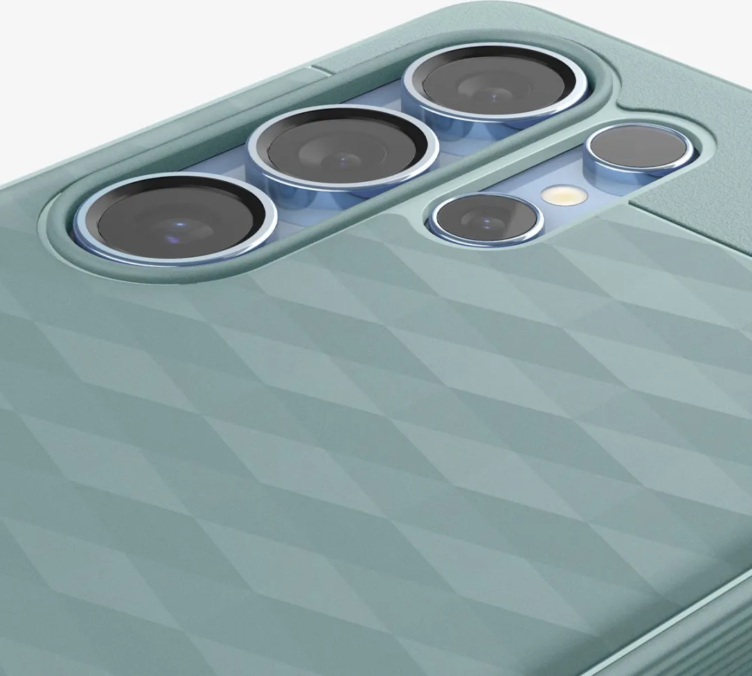 Spigen Parallax MagFit Hoesje S25 Ultra - Groen - MagSafe