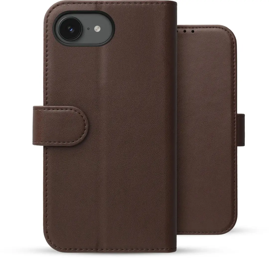 Rosso Element Modern iPhone 17e / 16e Hoesje - Bruin - afbeelding 2 van 6
