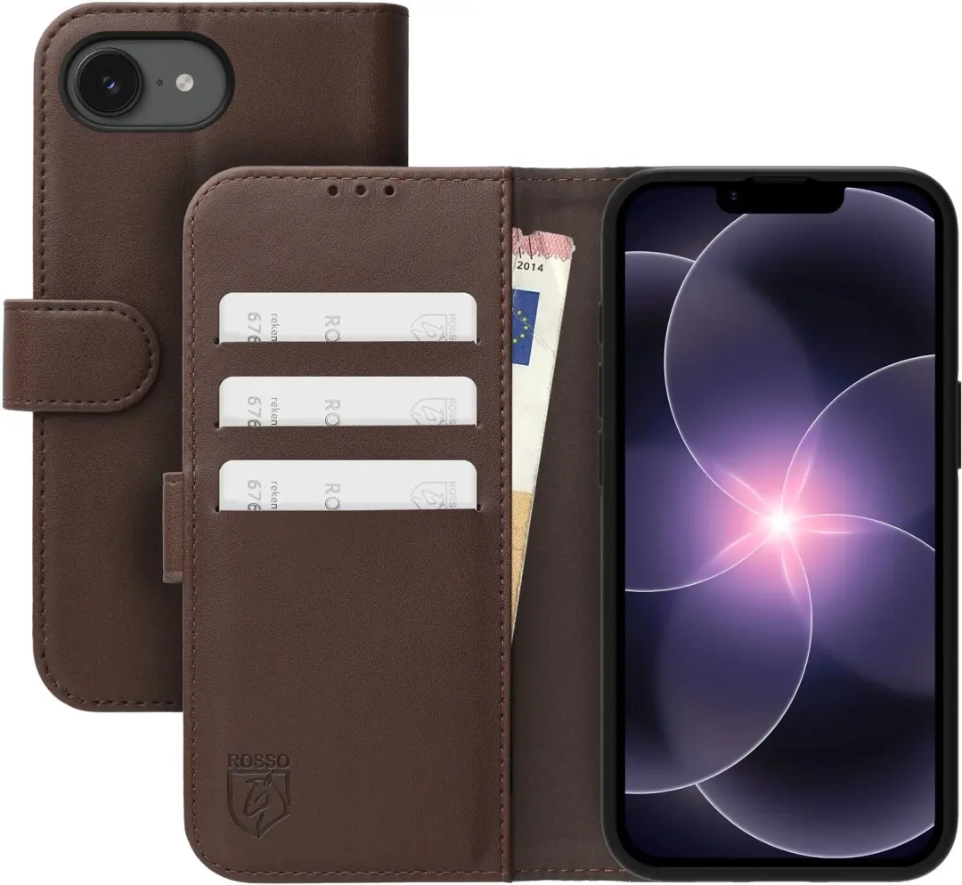 Rosso Element Modern Hoesje Geschikt voor Apple iPhone 17e / 16e