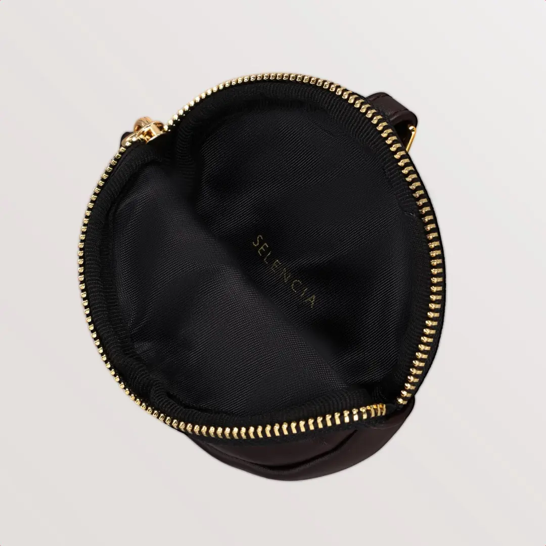 Selencia Nova Mini Pouch - Dark Chocolate - afbeelding 5 van 6