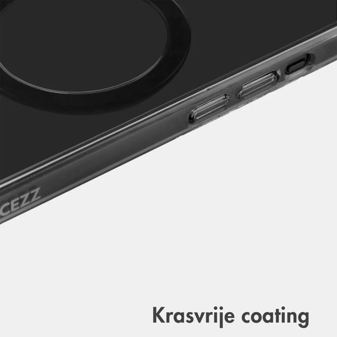 Accezz Lite Backcover iPhone 14 MagSafe - Smokey Clear - afbeelding 4 van 6