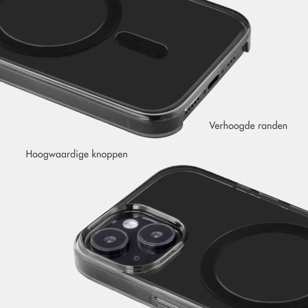 Accezz Lite Hoesje iPhone 15 MagSafe - Smokey Clear - afbeelding 6 van 6
