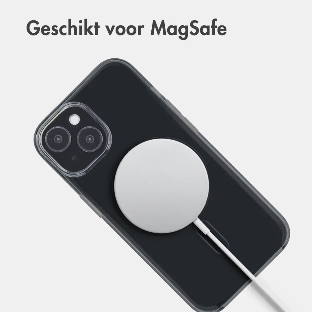 Accezz Lite Hoesje iPhone 15 MagSafe - Smokey Clear - afbeelding 3 van 6