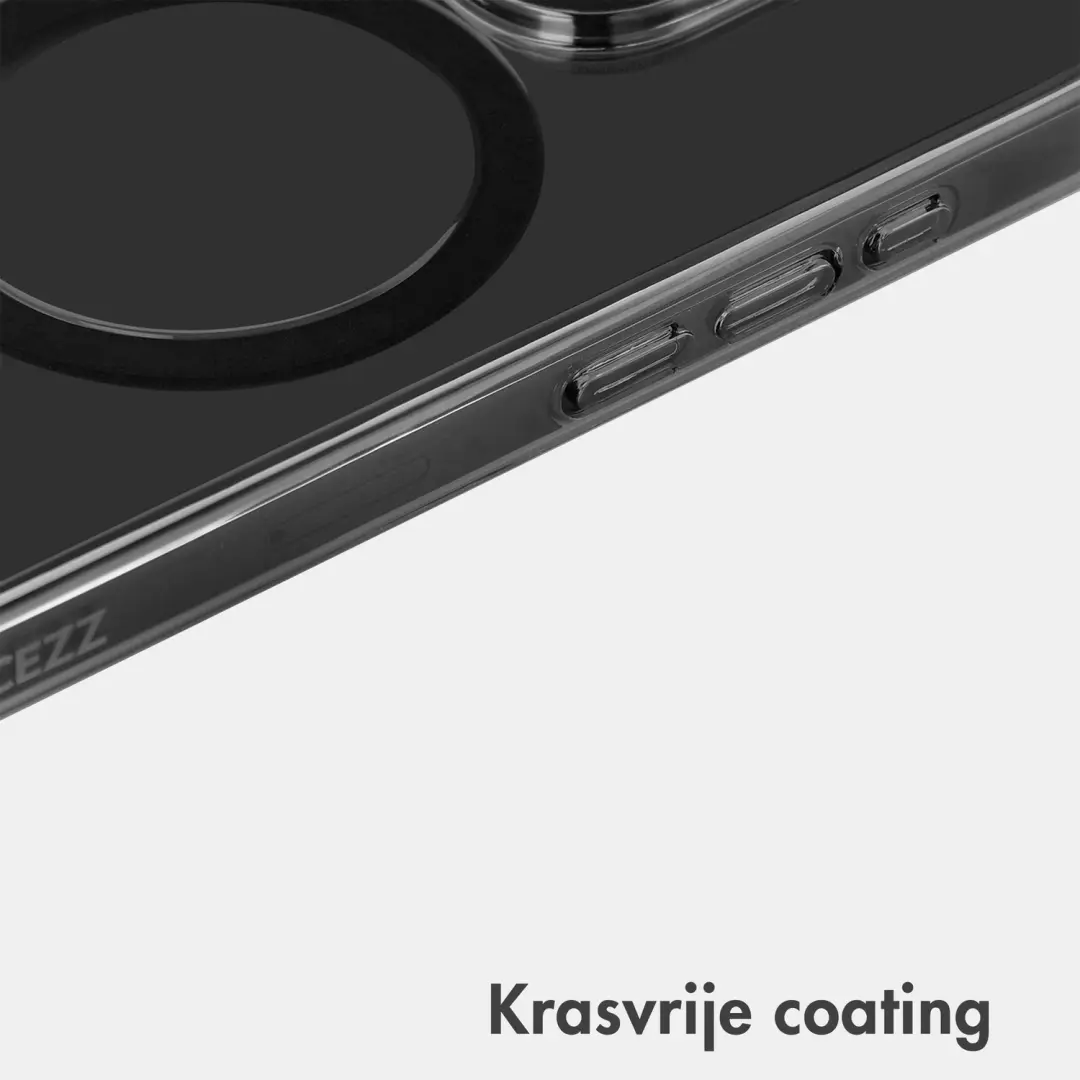Accezz Lite Backcover iPhone 15 Pro MagSafe - Smokey Clear - afbeelding 4 van 6