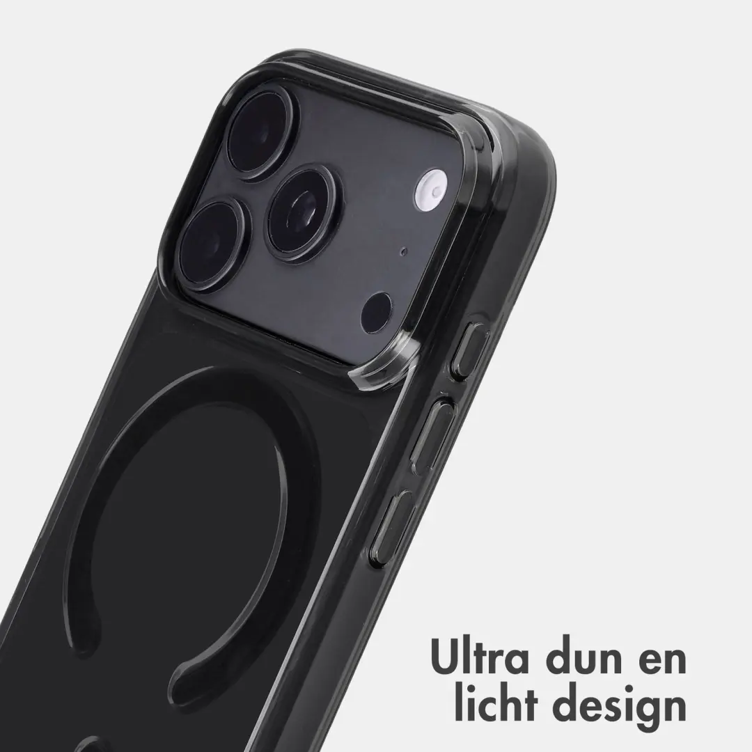 Accezz Lite Hoesje iPhone 18 Pro / 17 Pro - Smokey Clear - afbeelding 2 van 6