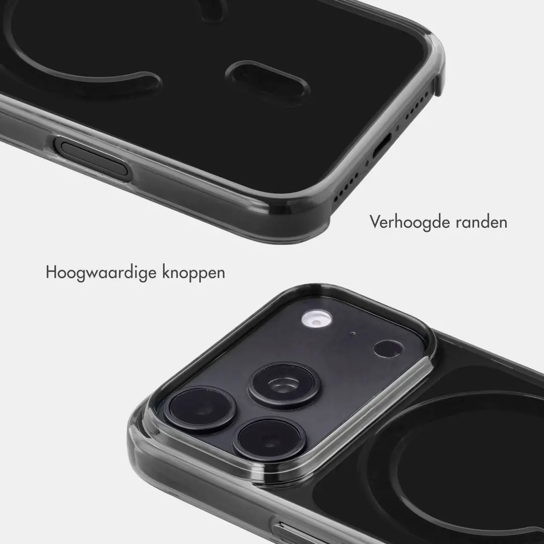 Accezz Lite Hoesje iPhone 18 Pro / 17 Pro - Smokey Clear - afbeelding 5 van 6