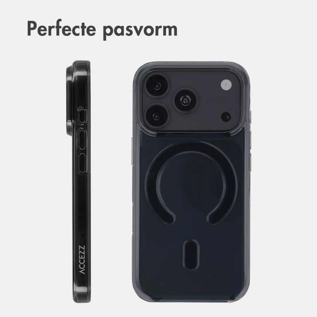 Accezz Lite Hoesje iPhone 18 Pro / 17 Pro - Smokey Clear - afbeelding 6 van 6