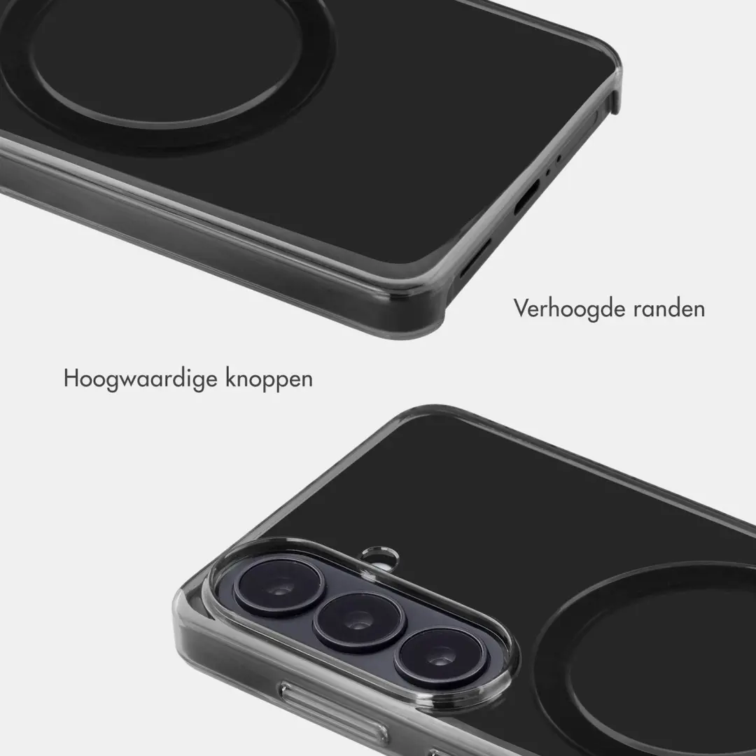 Accezz Lite Backcover Hoesje Galaxy S26 - Smokey Clear - afbeelding 6 van 6