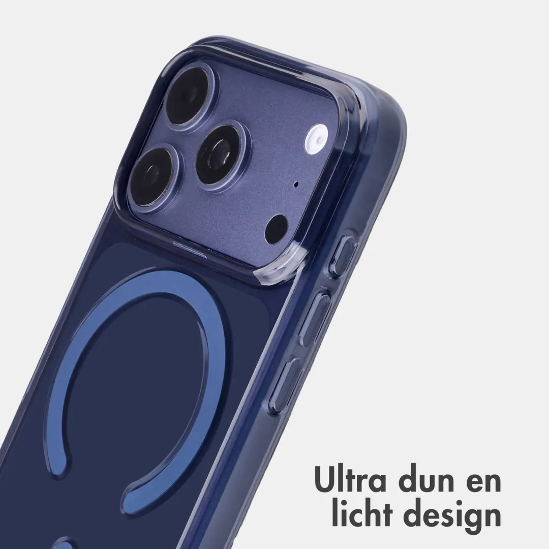 Accezz Hoesje iPhone 18 Pro / 17 Pro MagSafe - Donkerblauw - afbeelding 2 van 6