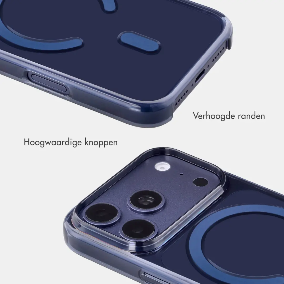 Accezz Hoesje iPhone 18 Pro / 17 Pro MagSafe - Donkerblauw - afbeelding 5 van 6