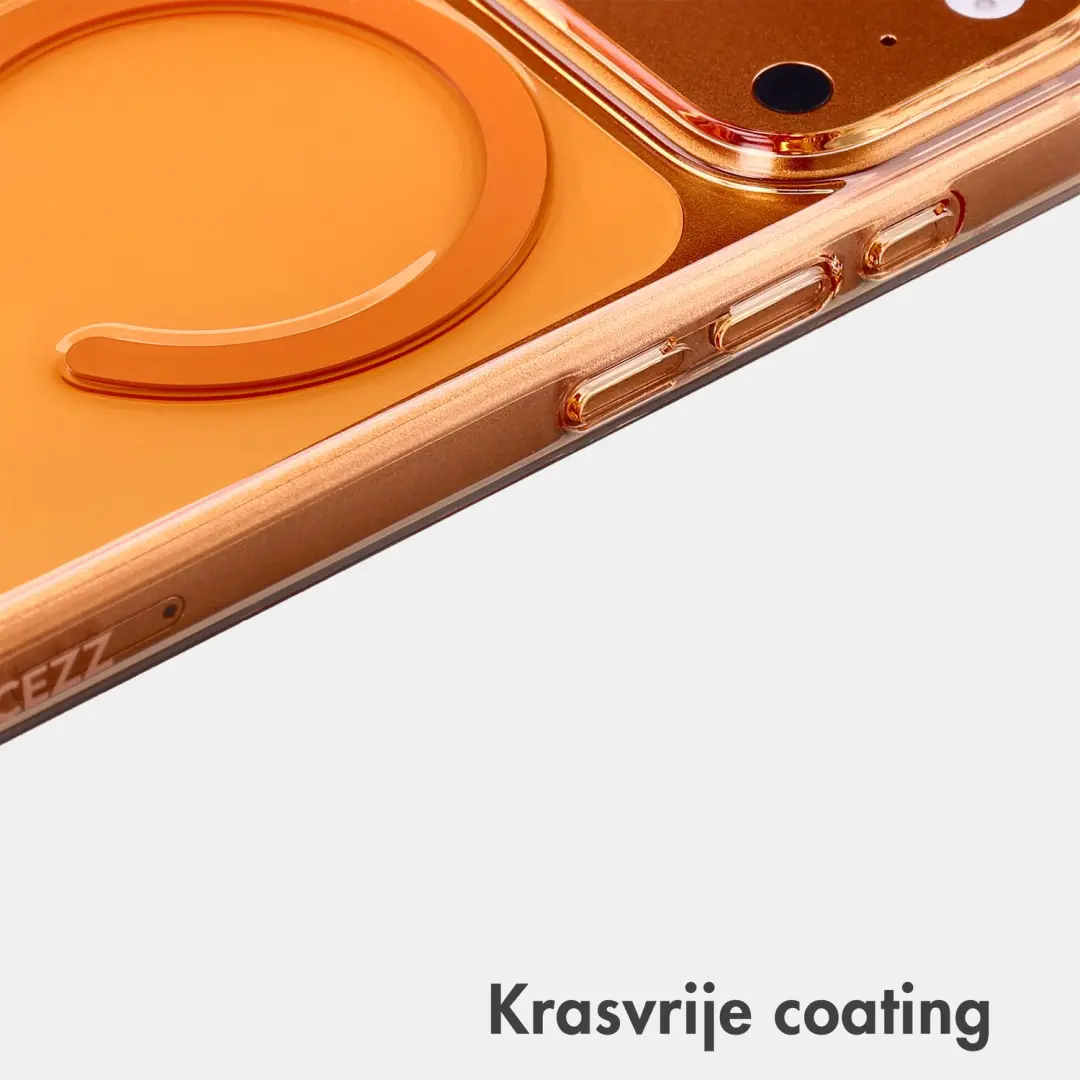 Accezz Lite Backcover iPhone 18 Pro Max / 17 Pro Max - MagSafe - Oranje - afbeelding 4 van 6
