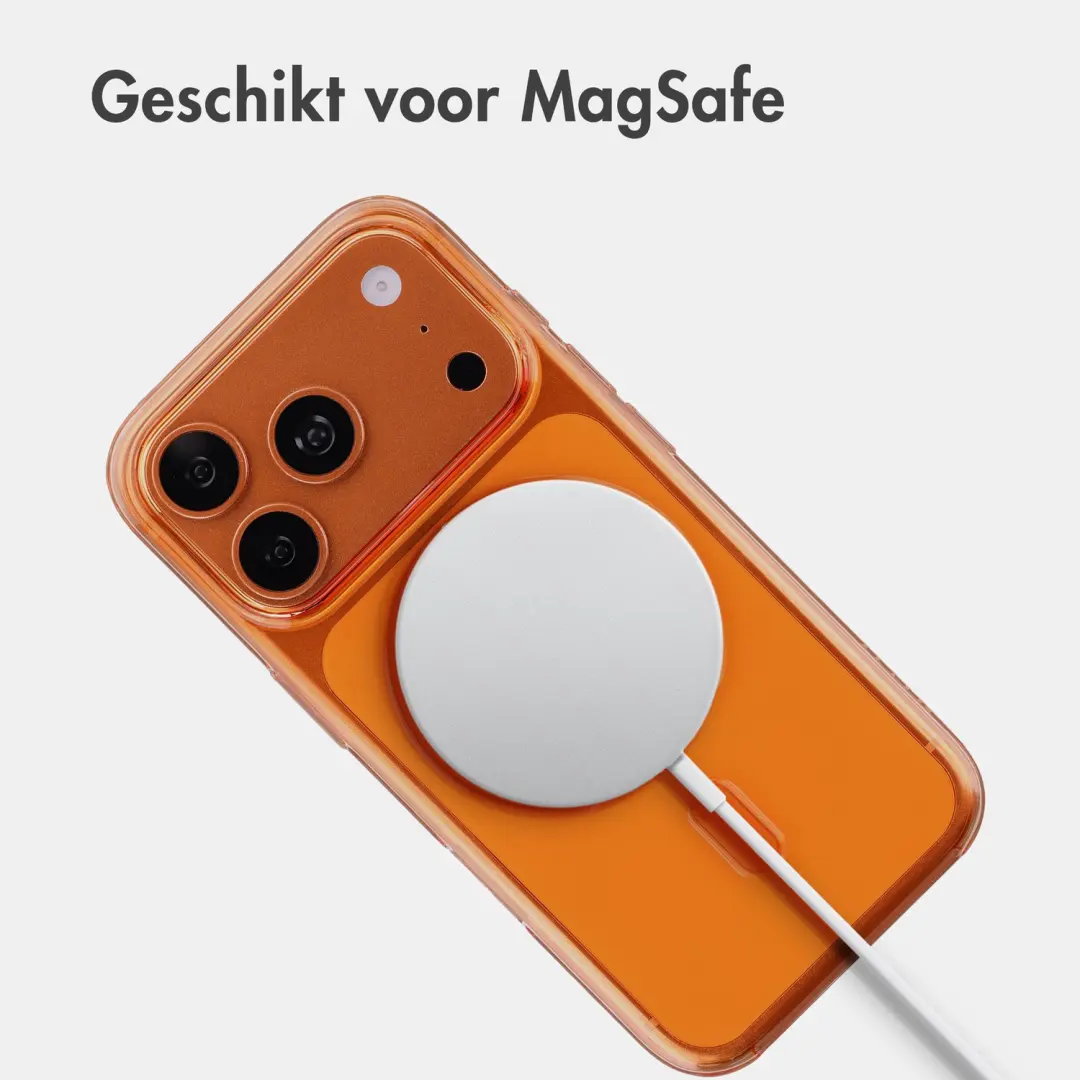 Accezz Lite Backcover iPhone 18 Pro Max / 17 Pro Max - MagSafe - Oranje - afbeelding 3 van 6