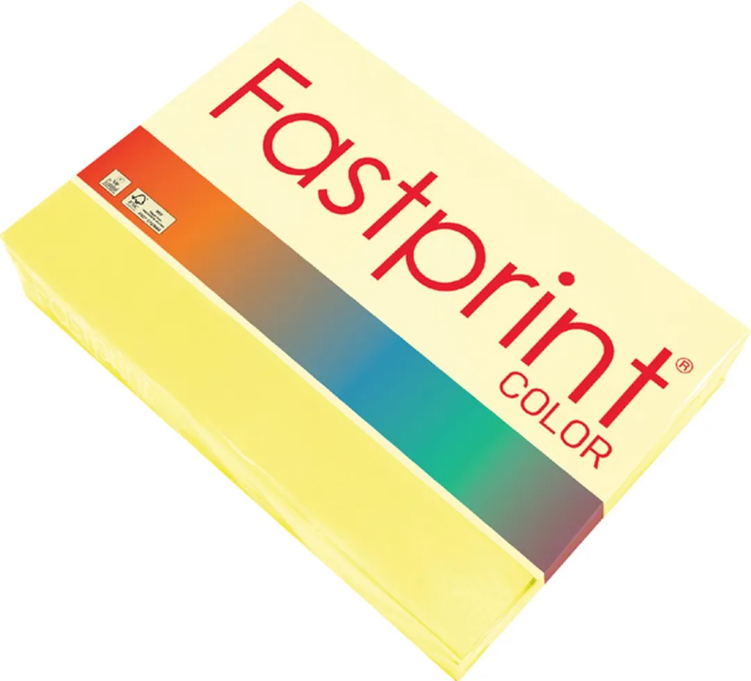 Quantore Kopieerpapier A3 80gr Zwavelgeel 500 Vel