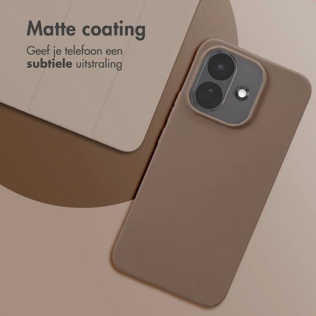 imoshion Color Backcover Hoesje Redmi Note 17 Pro - Bruin - afbeelding 2 van 6