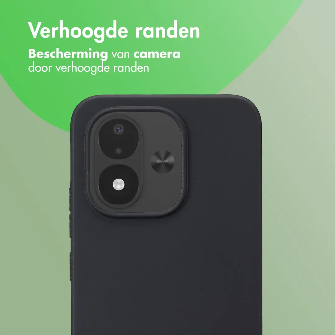 imoshion Color Backcover Xiaomi Redmi Note 17 (5G) hoesje - Zwart - afbeelding 4 van 6