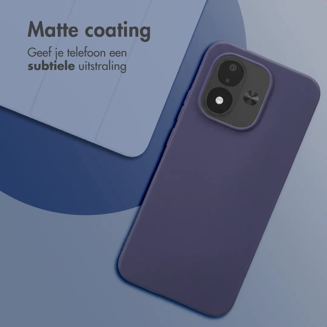 imoshion Color Backcover Xiaomi Redmi Note 17 5G Hoesje - Donkerblauw - afbeelding 2 van 6