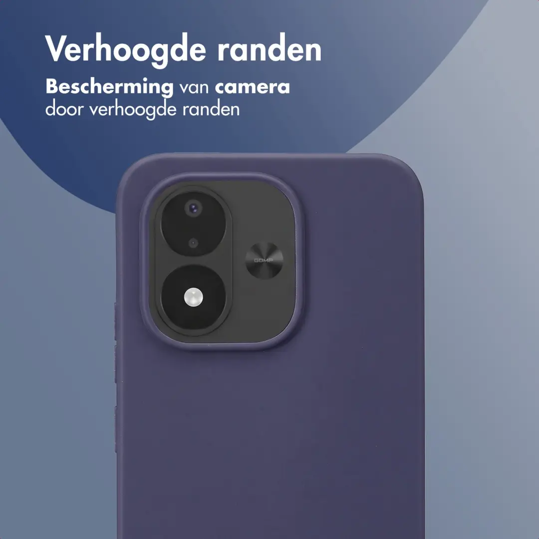 imoshion Color Backcover Xiaomi Redmi Note 17 5G Hoesje - Donkerblauw - afbeelding 4 van 6