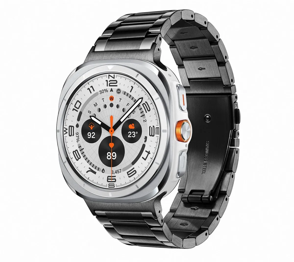 Samsung Galaxy Watch Ultra SA.L705WUBS.L64 - Smartwatch 64GB - 47mm - Wit/Zwart
