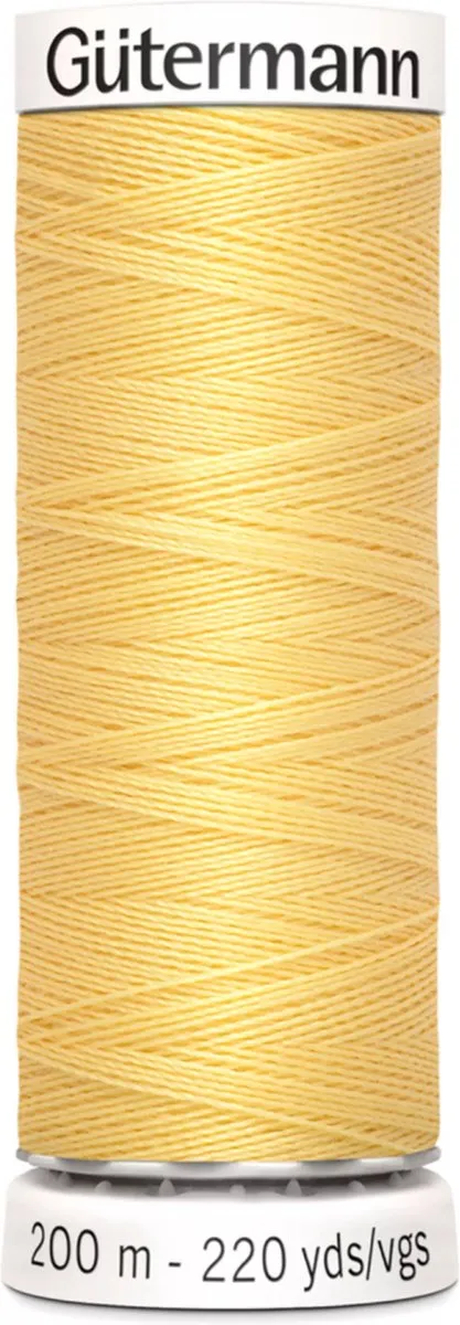 Gutermann Polyester Naaigaren 200m - Geel