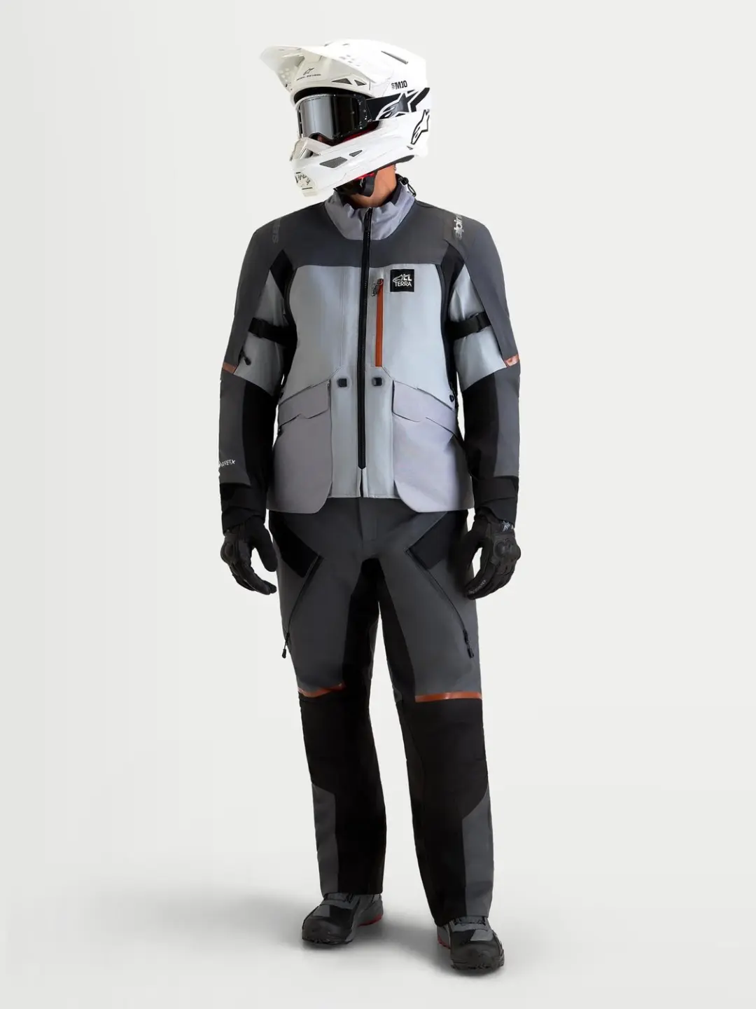 Alpinestars ST-7 V2 Gore-Tex Motorjas - Grijs/Zwart - L - afbeelding 6 van 6