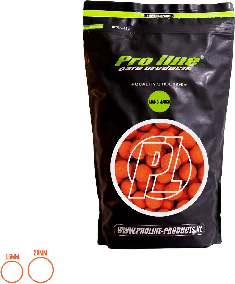 Proline Magic Mango Boilie 15mm 5kg - afbeelding 2 van 3