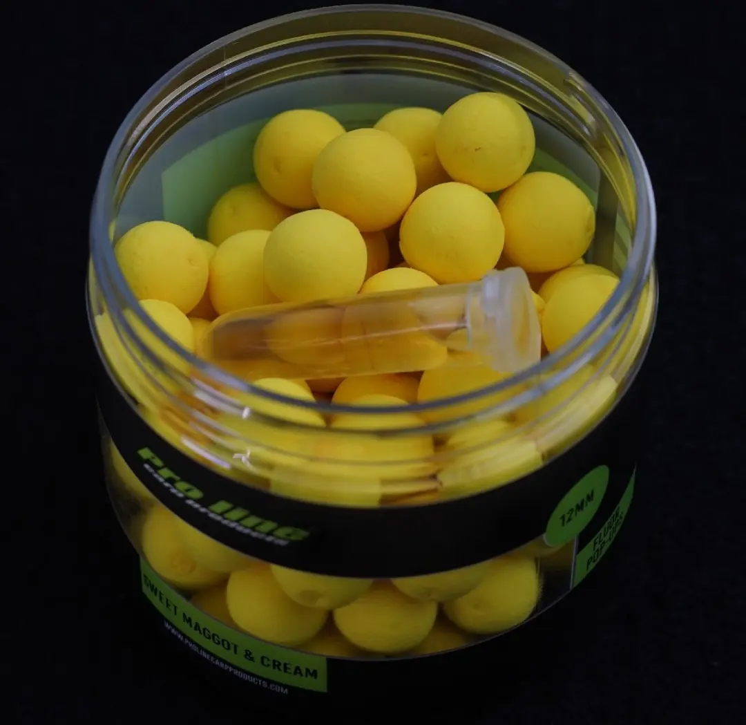 Proline Sweet Maggot & Cream Fluor Pop-Ups 12mm