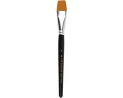 Creativ Company Gold Line Penselen Plat - 6 Stuks