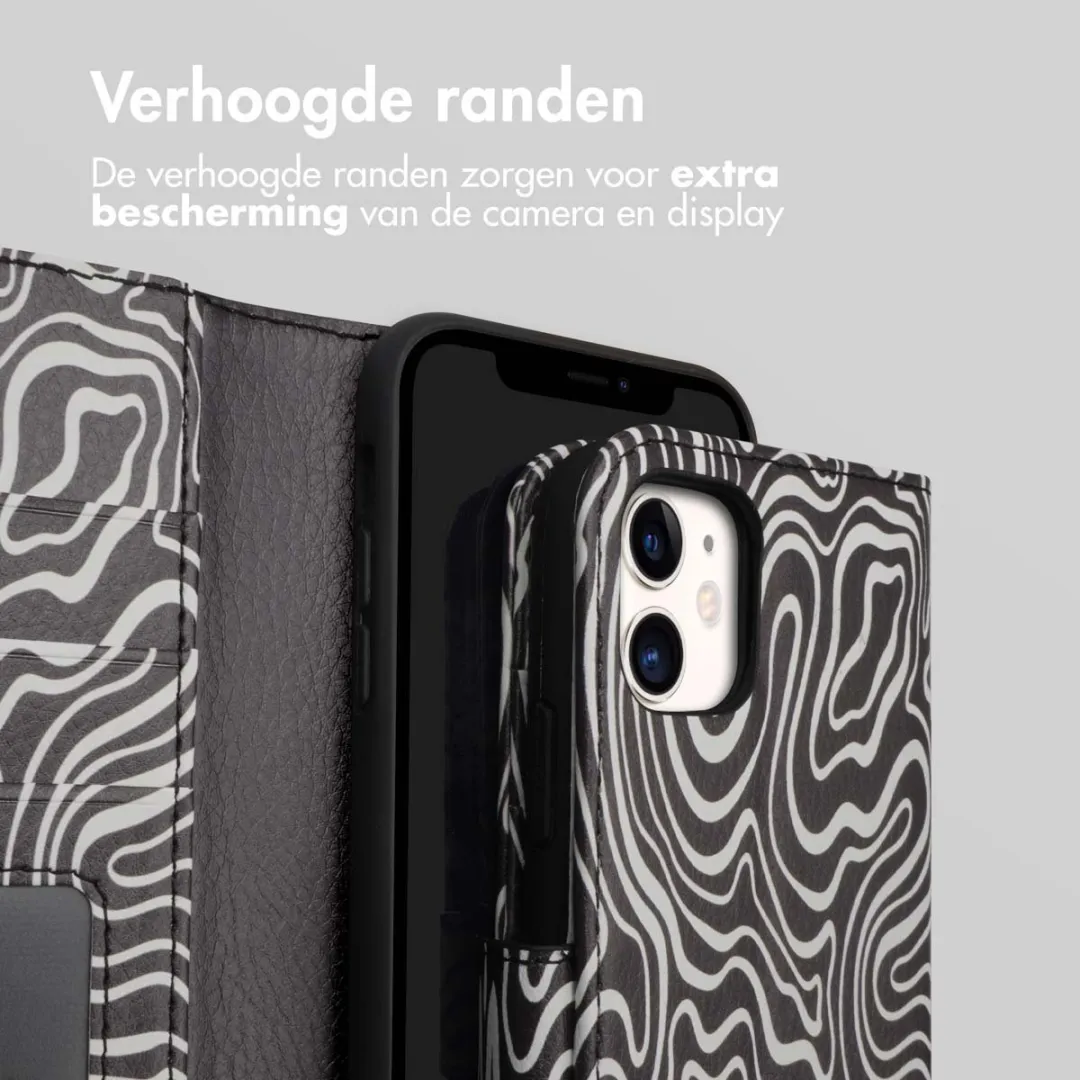 Imoshion Hoesje iPhone 11 Black And White - 3 Pasjes