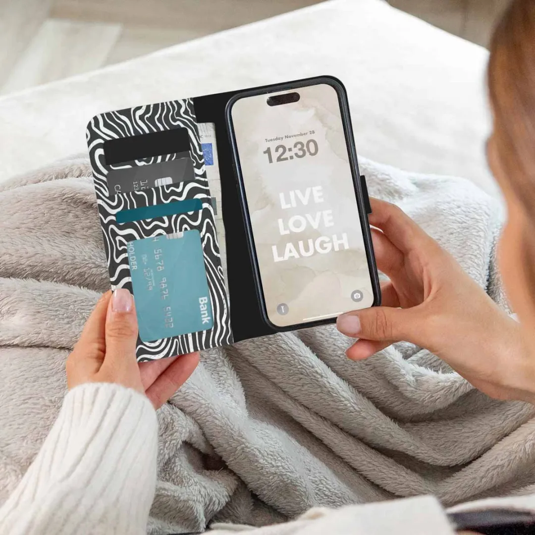 Imoshion Hoesje iPhone 11 Black And White - 3 Pasjes