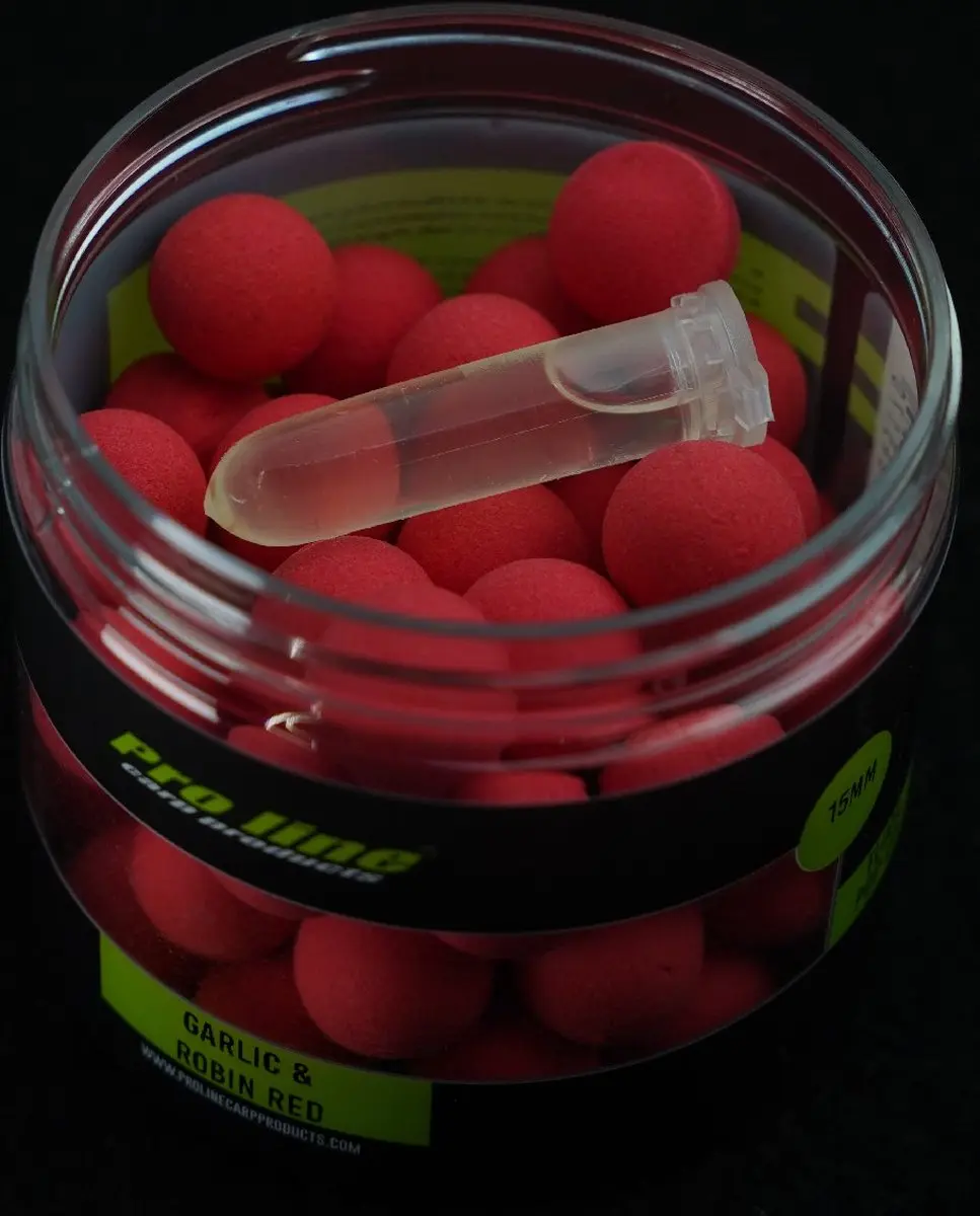 Proline Garlic Robin Red Fluor Pop-Ups 15mm - 80g - afbeelding 4 van 6