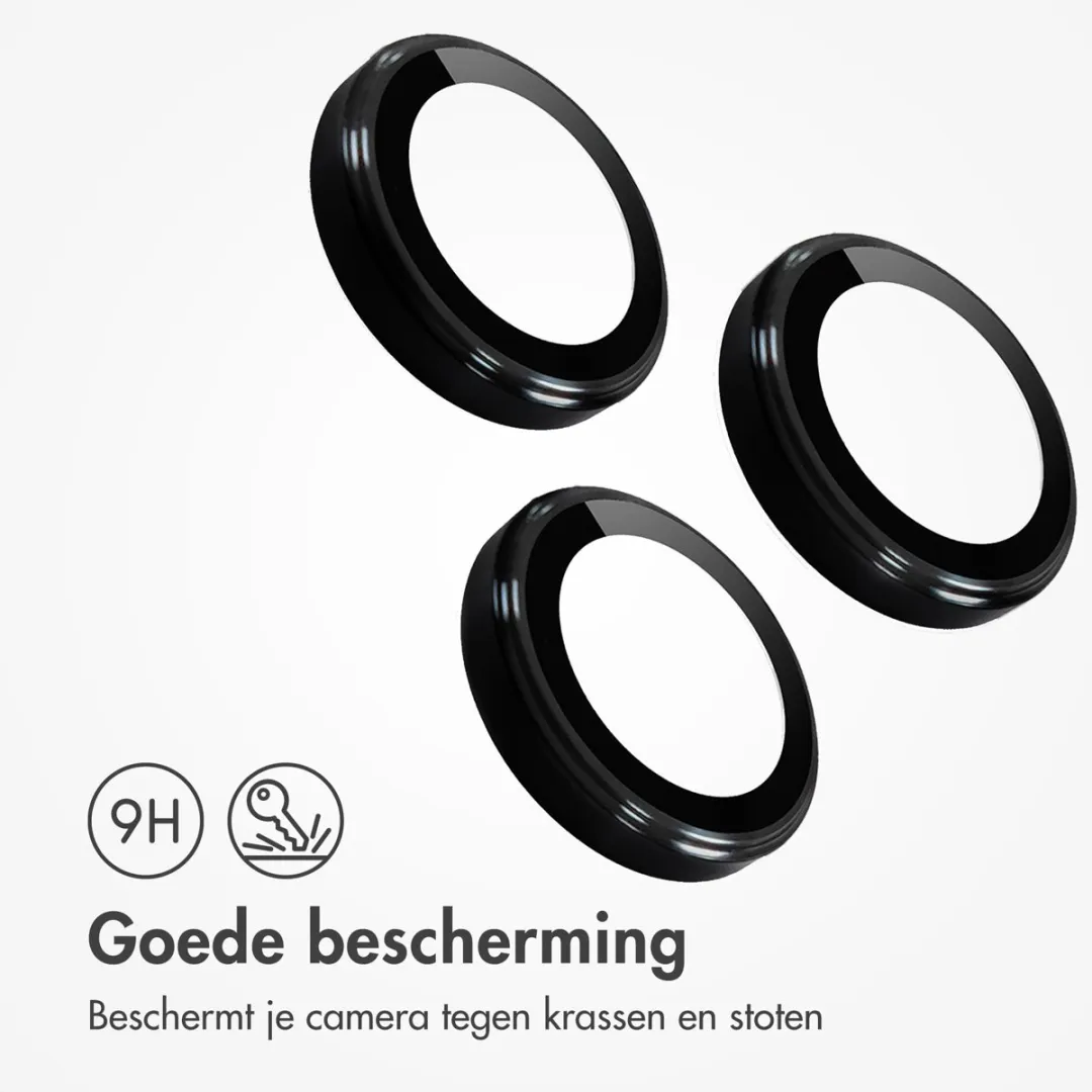 Imoshion Camera Lens Protector - iPhone 13 Pro Max - 2 Stuks - Zwart