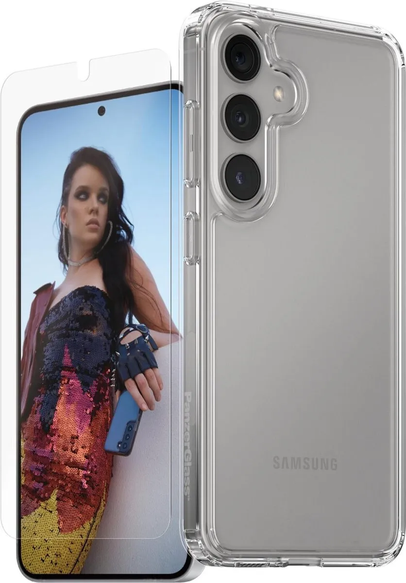 PanzerGlass Set 2in1 Beschermglas voor Samsung Galaxy S25+ - afbeelding 6 van 6