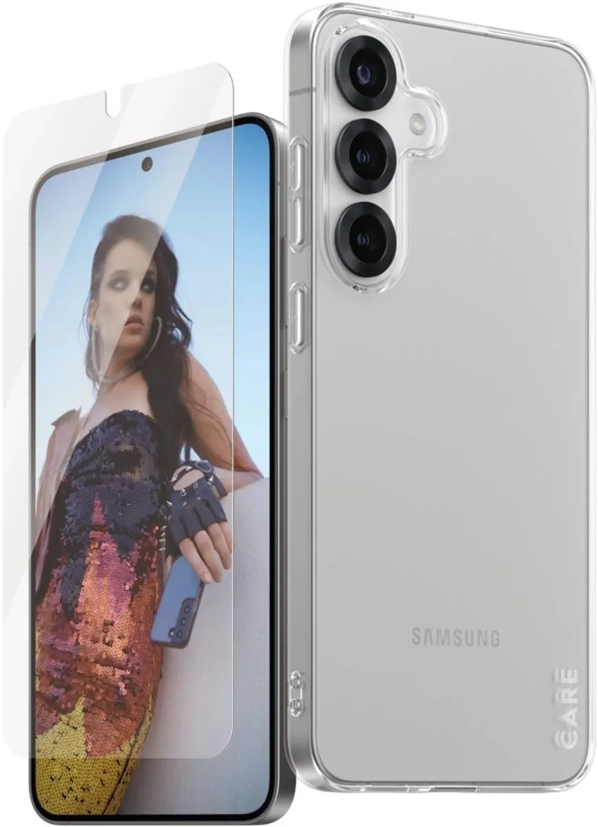 PanzerGlass Set 2in1 Beschermglas voor Samsung Galaxy S25+