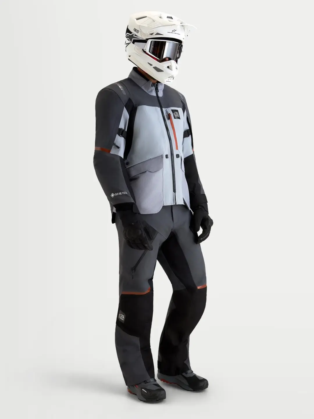 Alpinestars ST-7 V2 GORE-TEX Jas - Mid Gray - 2XL - afbeelding 5 van 6