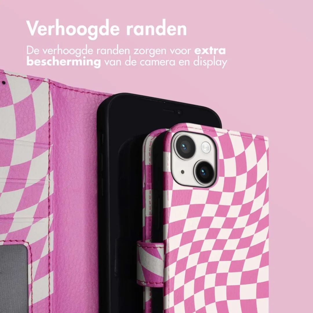 Imoshion Hoesje iPhone 14 Retro Pink - 3 Pasjes - afbeelding 6 van 6