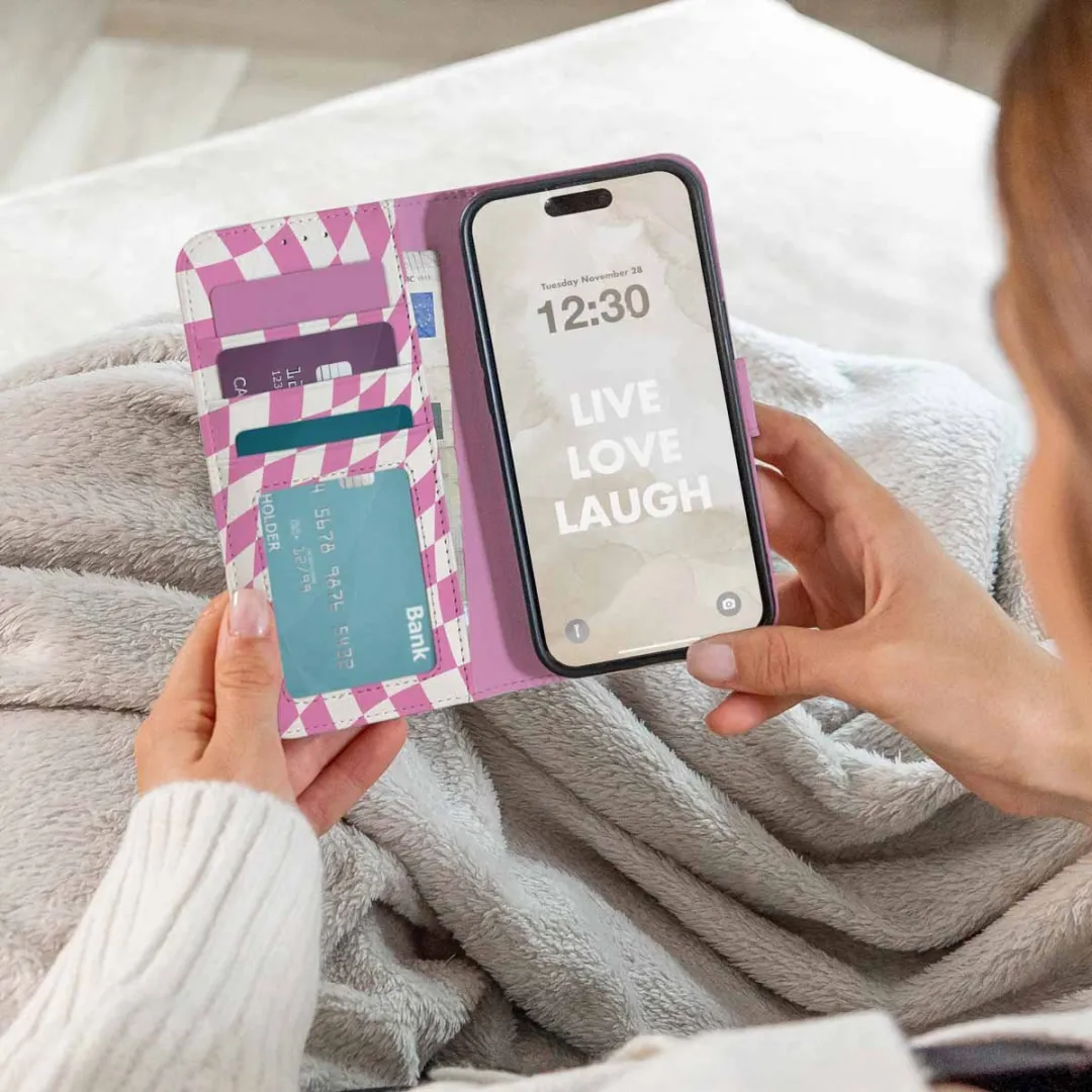 Imoshion Hoesje iPhone 14 Retro Pink - 3 Pasjes