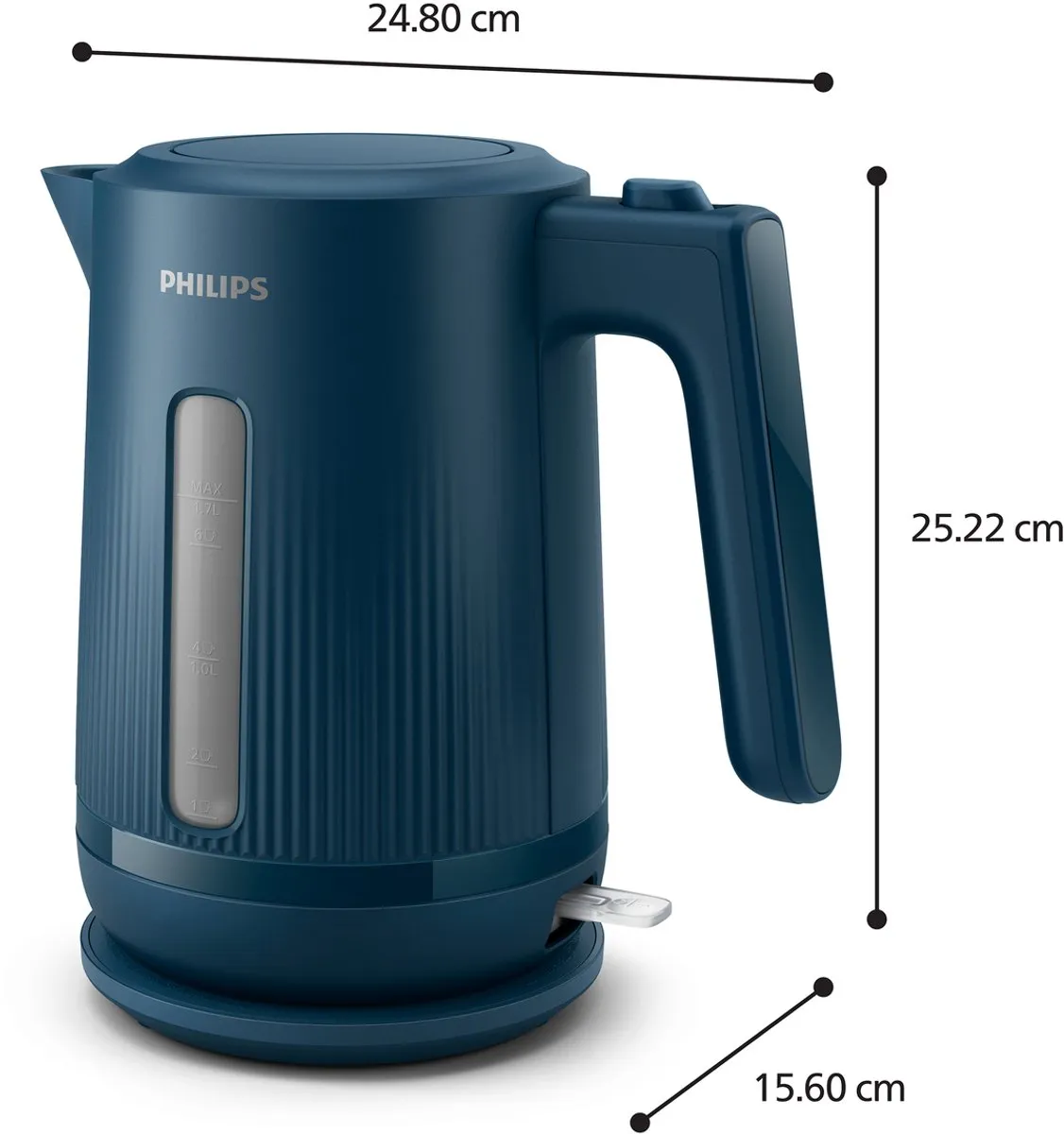 Philips 3000 Series HD9411/70 Waterkoker 1.7L - Blauw