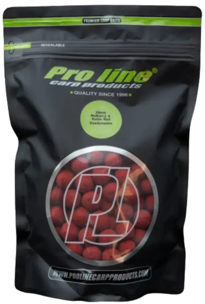 Pro Line Readymades Boilies Mulberry & Robin Red 1kg