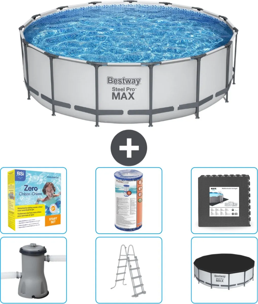 Bestway Steel Pro MAX Zwembad 457x122cm
