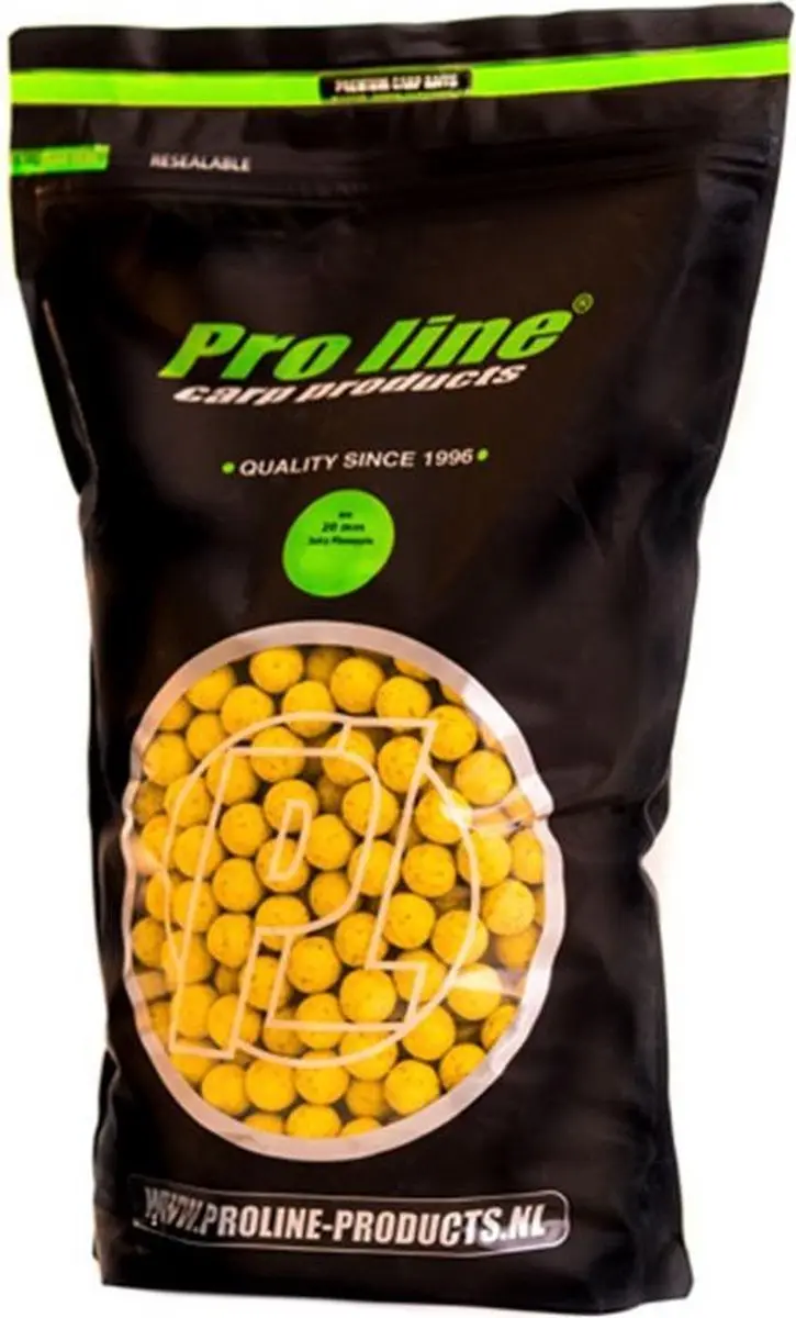 Proline Juicy Pineapple Boilies 20mm - 1kg - afbeelding 2 van 5