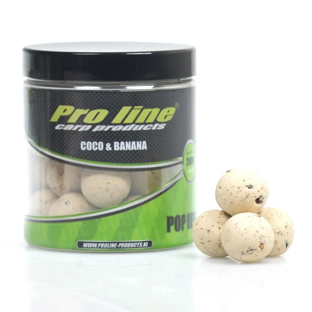 Proline Coco Banana Pop-Up Boilie 15mm 80g - afbeelding 2 van 6