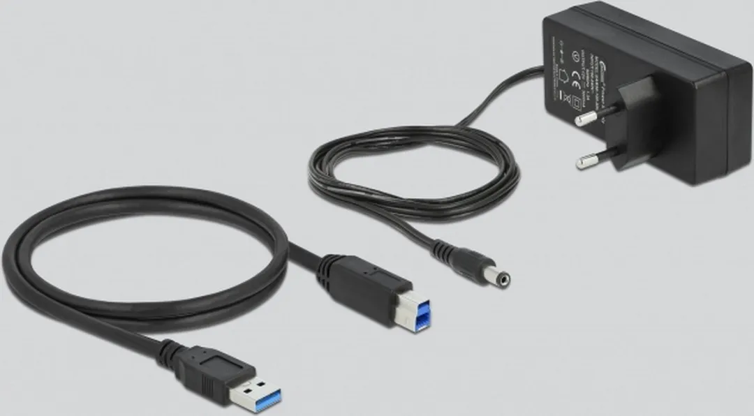 Delock USB Hub 63263 6 Poorten - USB 3.0 PD 27W Grijs
