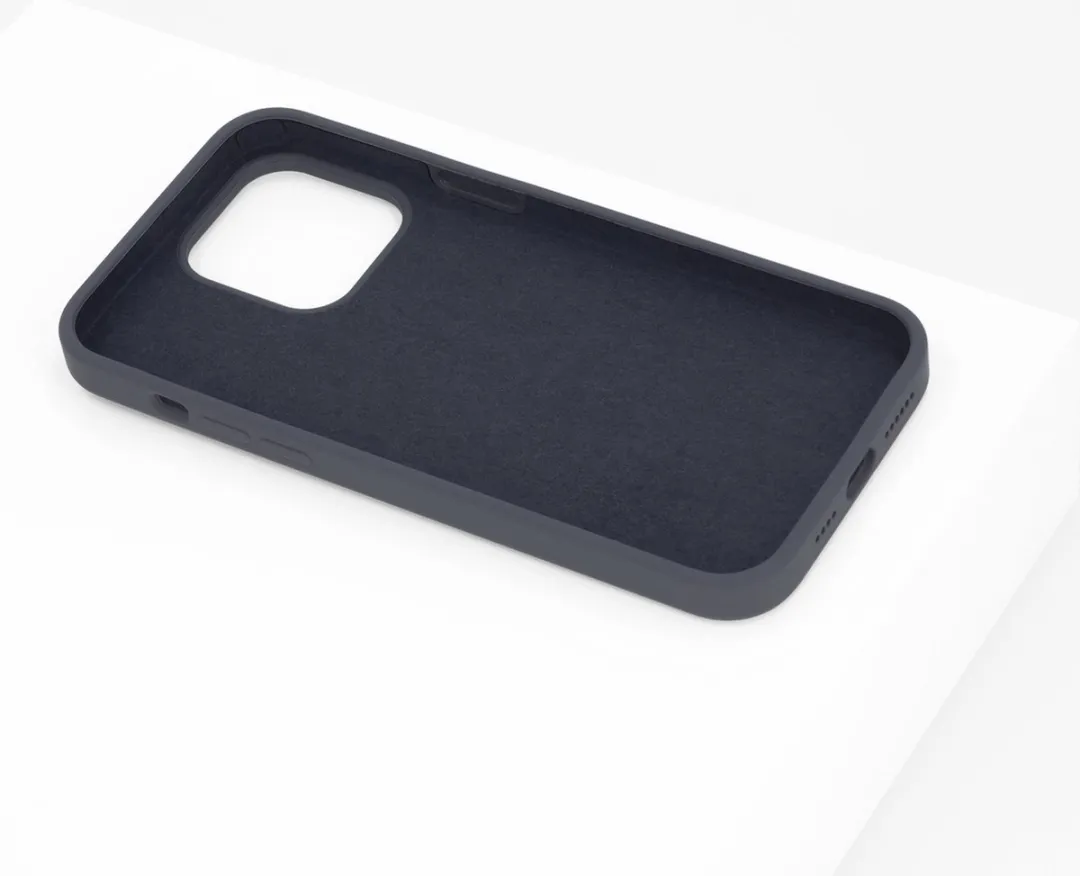 BMAX Siliconen Hoesje iPhone 14 Pro Max - Donkerblauw