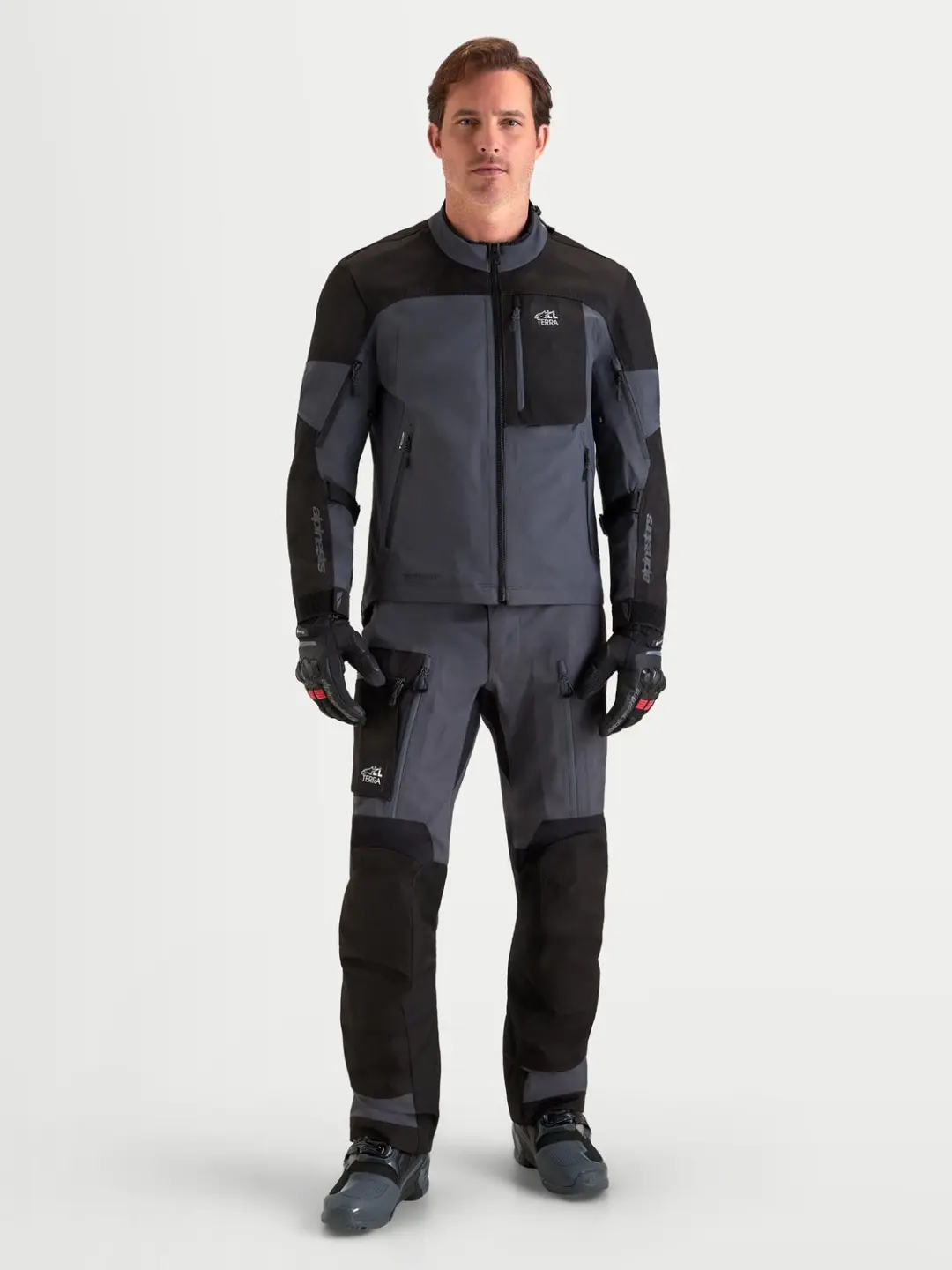 Alpinestars Arenis GTX Jacket - Gore-Tex - Zwart/Donkergrijs - afbeelding 5 van 6