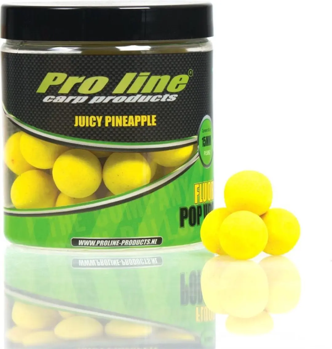 Proline Pop-Ups Juicy Pineapple Fluor 15mm 200ml